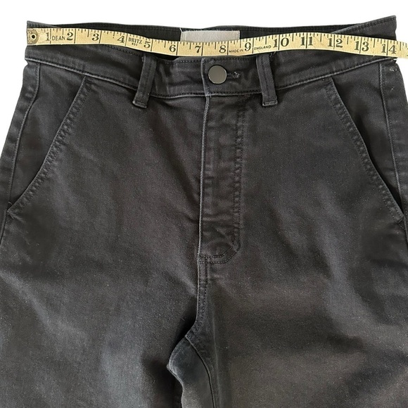 EVERLANE STRAIGHT LEG CROP BLACK JEANS SIZE 6 - Picture 11 of 15